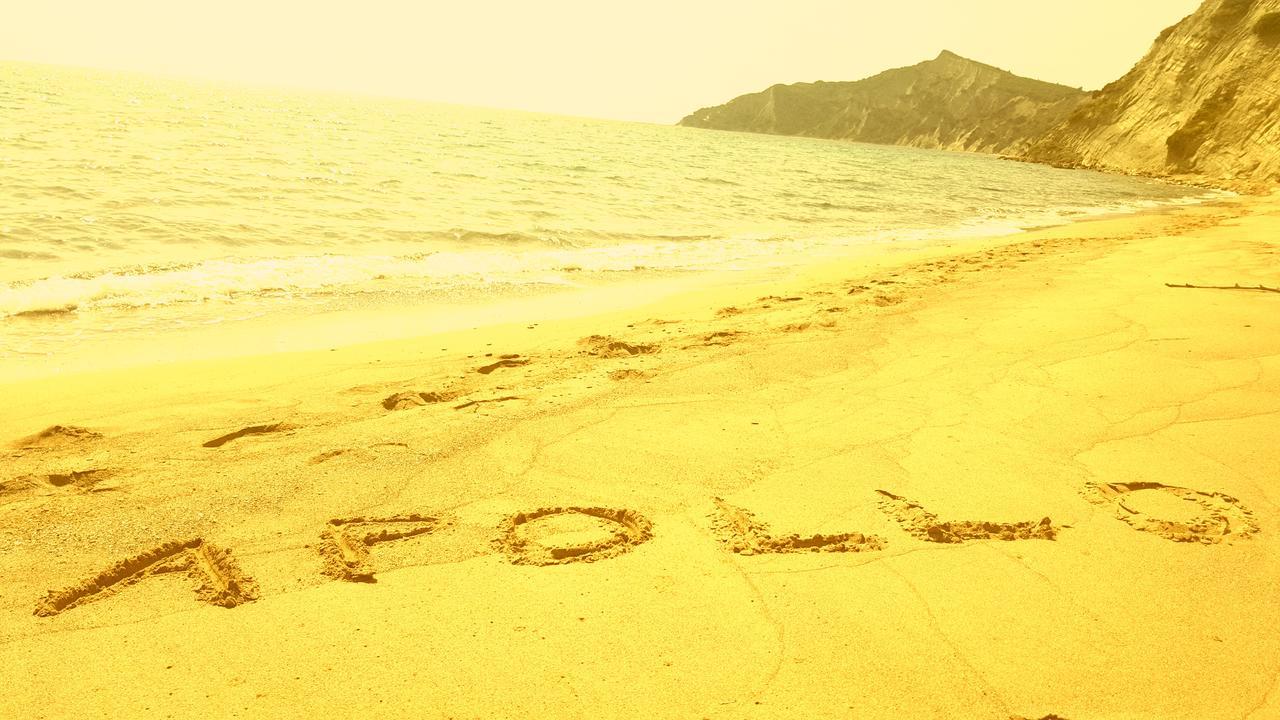 Apollo Hotel Kavos Bagian luar foto